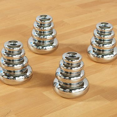 marvellous metallic mirrored stacking donuts 16pk